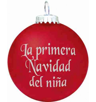 La primera Navidad del niña