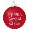 La primera Navidad del niña