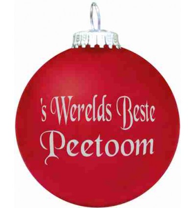 's Werelds Beste  Peetoom