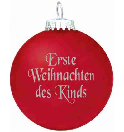 Erste Weihnachten des Kinds