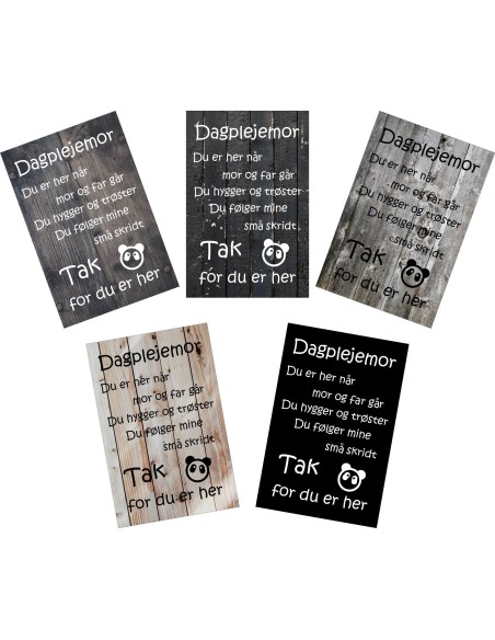 Skilt 128 - Dagplejemor