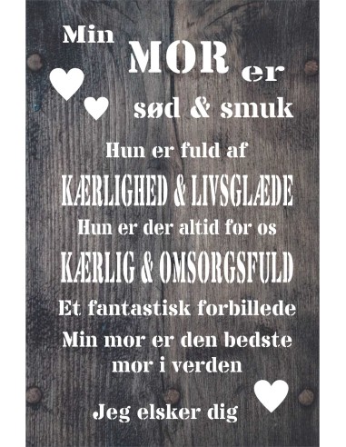 Skilt 130 - Min mor er