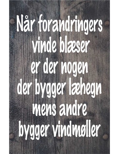 Skilt 137 - Når forandringens vinde