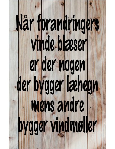Skilt 137 - Når forandringens vinde