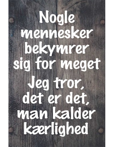 Skilt 158 - Nogle mennesker