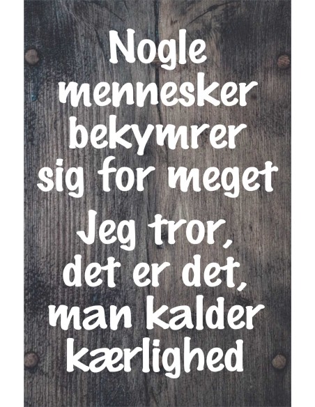 Skilt 158 - Nogle mennesker