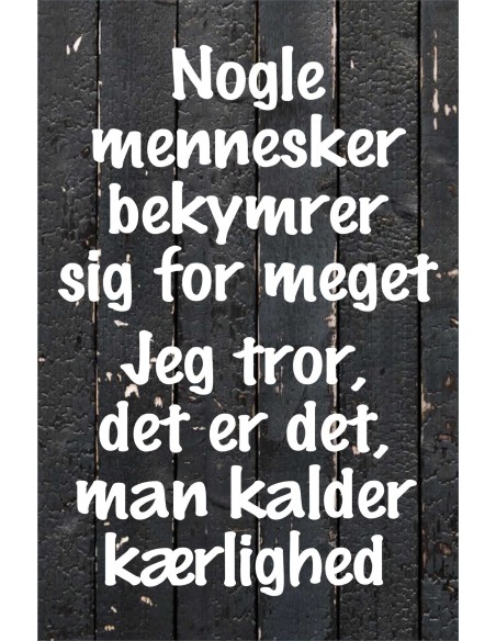 Skilt 158 - Nogle mennesker