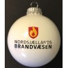 Julekugle med farvetryk