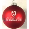 Julekugle med farvetryk