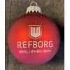 Julekugle med farvetryk