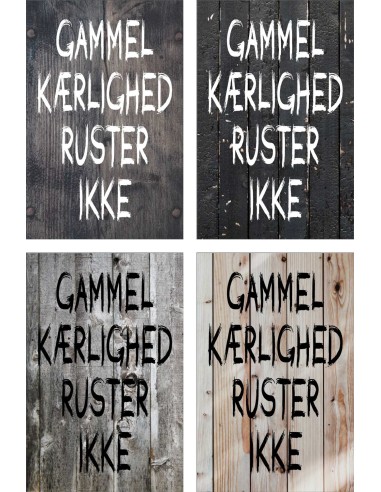 Skilt 162 - Gammel kærlighed