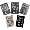 Skilt 109 - If you can dream it (4 stk) assorteret baggrund