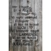 Skilt 112 - Her i huset (4 stk) assorteret baggrund