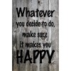Skilt 120 - Whatever you decide (4 stk) assorteret baggrund