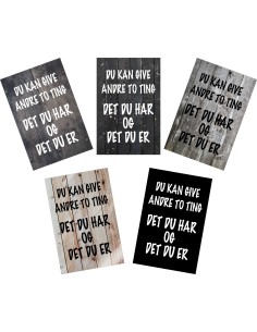 Skilt 166 - Du kan give 2