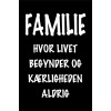 Skilt 165 - Familie (4 stk) 