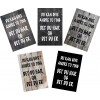 Skilt 166 - Du kan give to ting (4 stk) assorteret baggrund