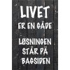 Skilt 179 - Livet er en gåde (4 stk) 