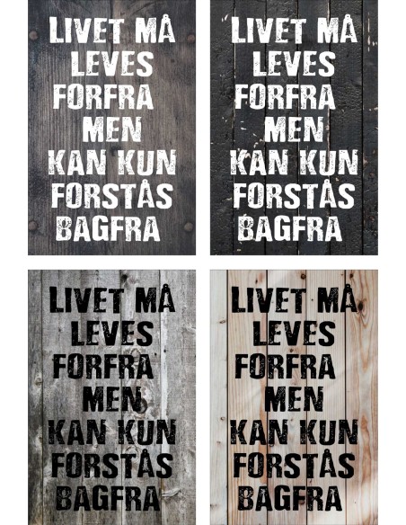 Skilt 171 - Livet må leves