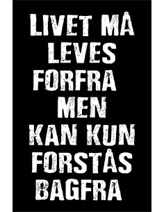 Skilt 171 - Livet må leves