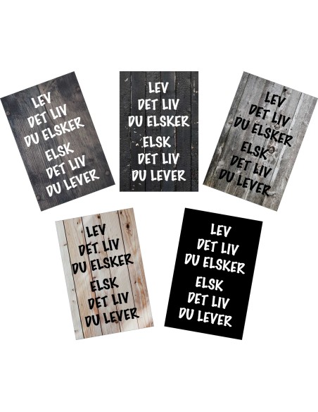 Skilt 174 - Lev det liv