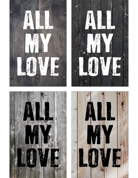 Skilt 180 - all my love