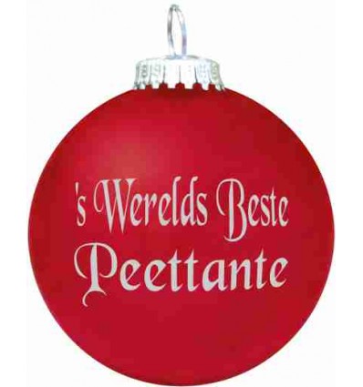 's Werelds Beste  Peettante